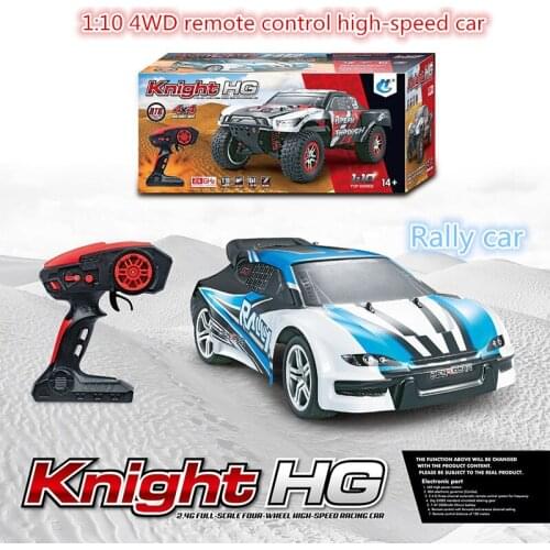 Race RC Car 1:10 4WD Remote Control High-Speed Car 2.4G Remote Control Distance 100m Toy Cars For Children Electric Car