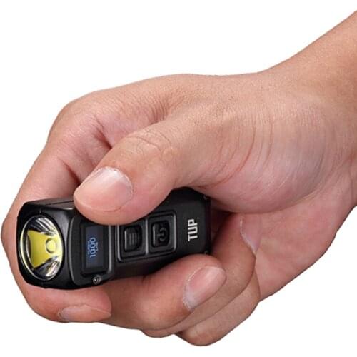 KINGSHAN Lighting Rechargeable Flashlight CREE XP-L HD V6 max 1000 LM beam distance 180M Revolutionary Intelligent EDC Torch