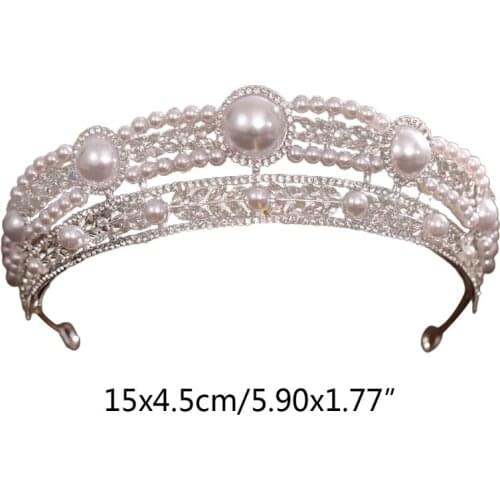 Crystal Crowns and Tiaras Headband for Girl or Women Birthday Party Wedding Prom Bridal Christmas Valentine Halloween