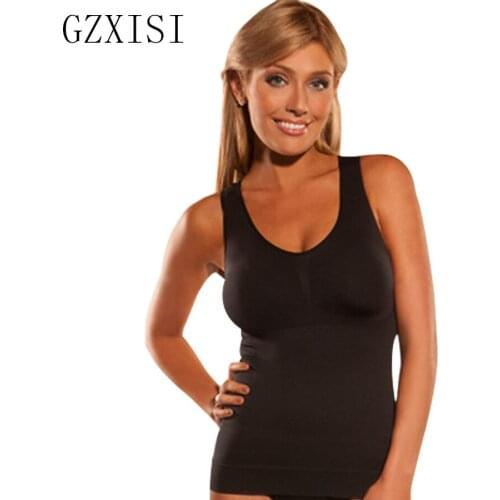 Shapewear women seamless body shaper with bra slimming vest Waist trainer corset Slimming Belt modeling strap tank top underwear