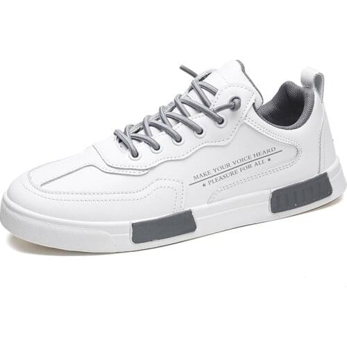 School Shoes Boys Casual Leather Sneakers Male Autumn 2021 Fashion Sneakers Flat Outdoor Shoes Men Sneakers Flats Man Trainers