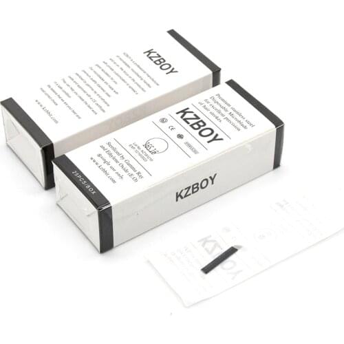 25PCS/lot 16S.16mm Microblading Blades Microblading needle with Sterile Individually Packaging for Manual Pen