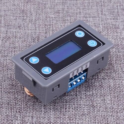 LETAOSK Adjustable Voltage Constant Buck Boost Power Supply Module W/LCD Display Module