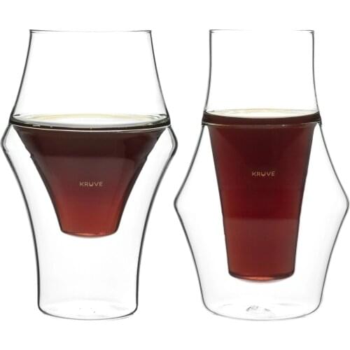 KRUVE EQ Glasses &PROPEL Espresso Glasses Tasting Cup Enhance Sensory Experience Enhanced Aroma Balanced Flavour Dishwasher Safe