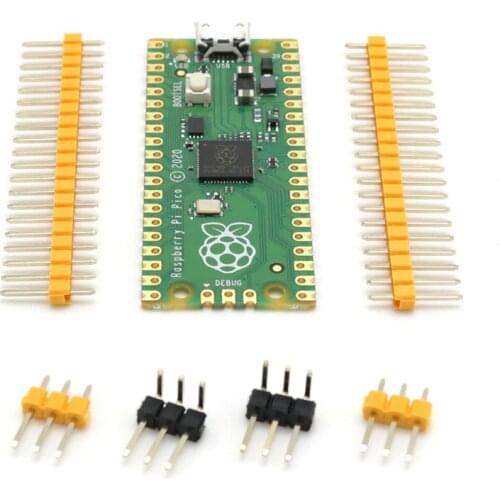 Raspberry Pi Pico Flexible Microcontroller Board Based Raspberry Pi RP2040 Chip Featured Dual-core ARM Cortex M0
