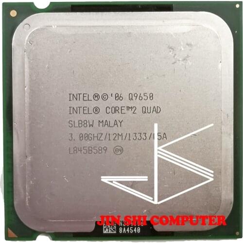 Intel Core 2 Quad Q9650 Processor 3.0GHz 12MB Cache FSB 1333 Desktop LGA 775 CPU tested 100% working