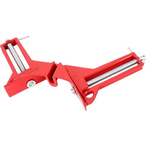 Profeesional 90 Degree Right Angle Miter Corner Clamp Capacity Picture Frame Jig Red
