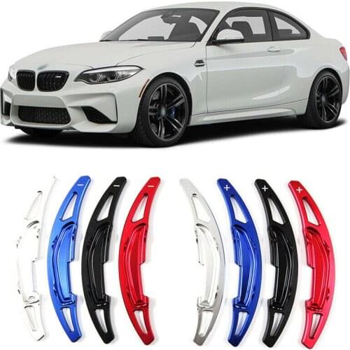 Savanini Alloy Add-On Steering Wheel DSG Paddle Shifters Extension For BMW M2 /M3/M4/M5/M6 2014-2018