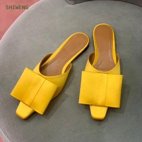 2021 Women Square Luxury Brand Slippers Designer Summer New Outdoor Sandals Wear Flat Flop Soft Beach Slippers Summer