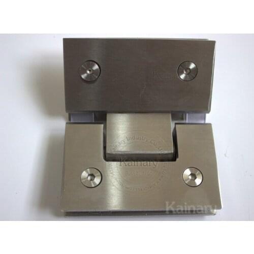 SUS304 glass clamp,135 degree glass connector, polished stainless steel mirror finish glass door hinge ,glass door accessories