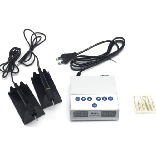 Dental Lab Electric Thin Waxer Carving knife Machine Double Pen 6 Wax Tip Pot Dental lab instruments