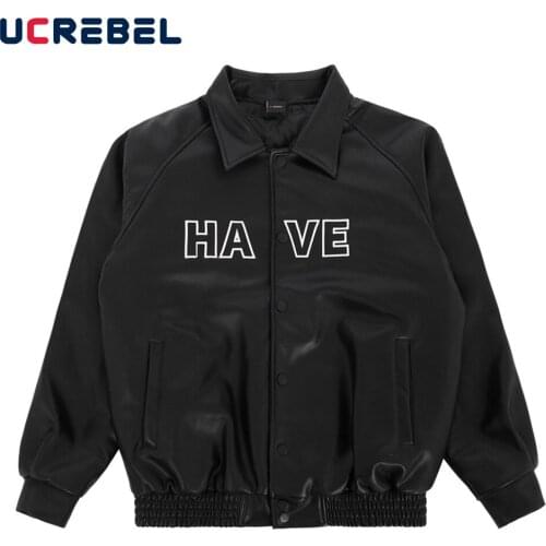 UCREBEL Men's Faux Leather Jackets