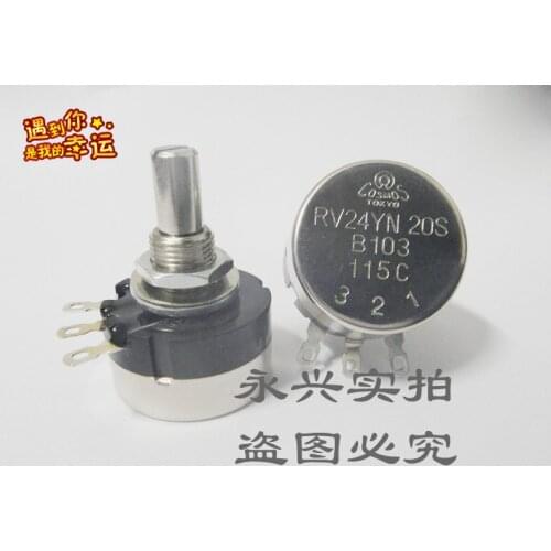 [VK] RV24YN20SB103 TOKYO inverter speed control potentiometer 1K / 2K / 5K / 10K / 20K / 50K switch