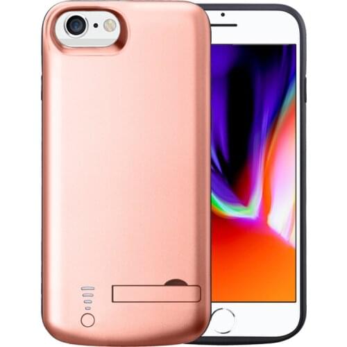 5500mAh For iPhone 6 6s 7 8 SE2020 Battery Charger Case Powerbank Mobile Phone Battery Portable Charger Phone Cover with Stand