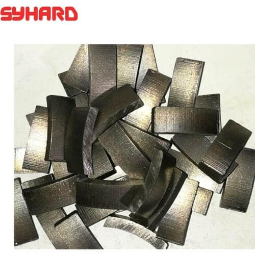 10pcs/lot Wet Diamond Segments Cutting Turbo Diamond Segment For Stone Granite, Cobblestone And Marble Core Drill Bits