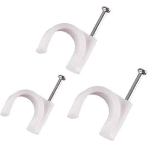 100 pieces/batch round 4mm 6mm 8mm 10mm bag pin-line plastic clamping wire plastic clamping wire clasp