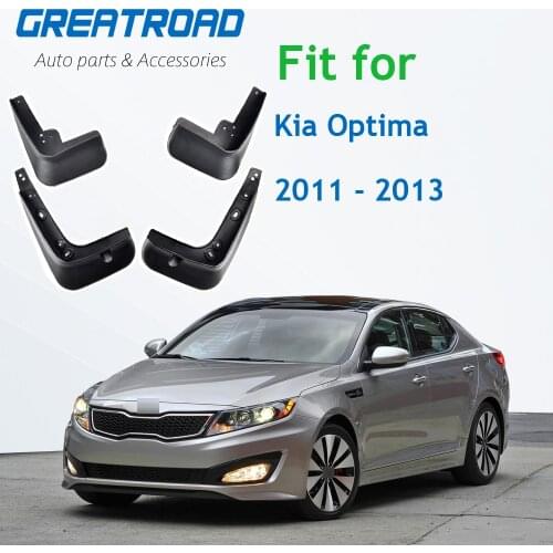 4pcs Car Mud Flaps for Kia Optima 2011 2012 2013 sx Front Rear Fender Flares Splash Guards Auto Mudflaps Mudguards