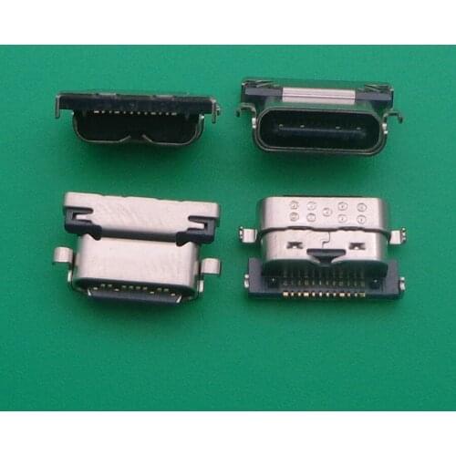 50pcs For MOTO Z3 PLAY Z3 play micro mini usb jack charge charging connector plug dock socket port repair parts replacement