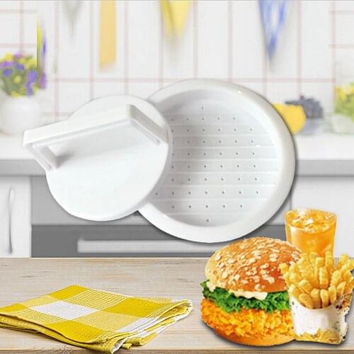 Non Stick Stuffed Burger Press Hamburger Patty Maker Mold Beef BBQ DIY Tool