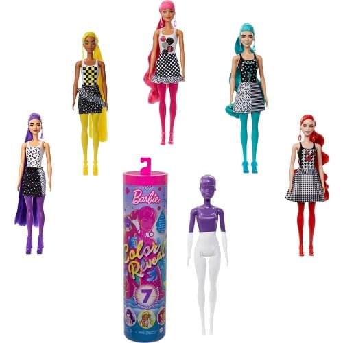 Barbie® Color Reveal™ Doll with 7 Surprises