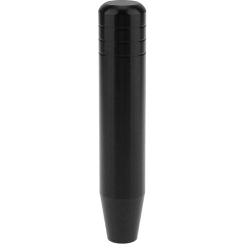 Black-18cm Racing Manual Gear Shift Knob With Adapters Perfect Fit for Cars