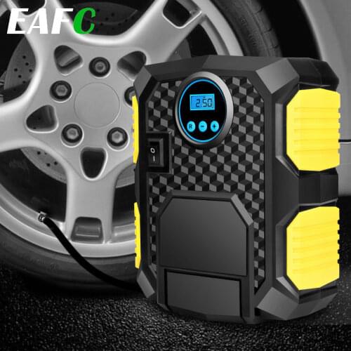 Digital Tire Inflator DC 12 Volt Car Portable Air Compressor Pump 150 PSI Car Air Compressor for Car Bicycles Motorcycles
