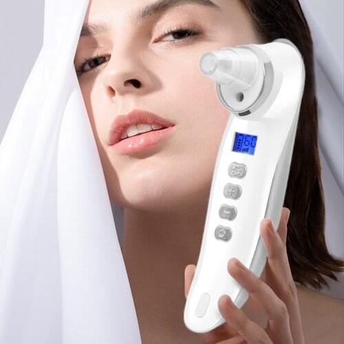 Electric Compact Practical Blackhead Remover Rechargeable Comedone Beauty Extractor for All Skin Women Men Deep Cleaning Travel