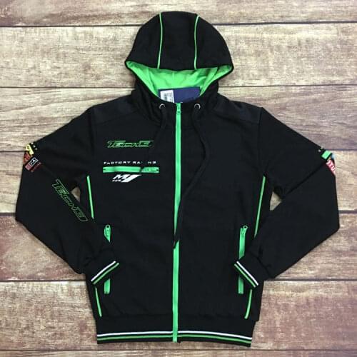 Mens motorcycle hoodie racing moto riding hoody clothing jackets men cross Zip jersey sweatshirts coat Clothes Driving Windproof