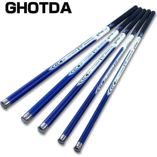 New Carp Fishing Pole Stream Hand Rod Telescopic Fishing Rod Carbon Fishing Tackle 3.6mM 4.5M 5.4M 6.3M 7.2M
