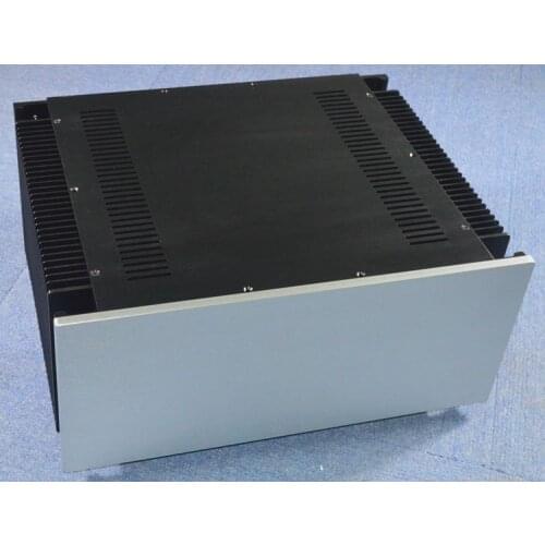 WA14 All aluminum amplifier chassis All aluminum amplifier chassis / Preamplifier case / AMP Enclosure DIY box (484 *210*390mm)