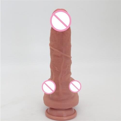 Realistic Penis Silicone Soft Large Anal Dildo Butt Plug Prostate Massage Adult Sex Toy For Women Vaginal Masturbators Sex Shop
