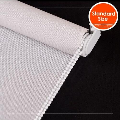 SCHRLING Base Sytem Roller Blinds 28mm alum tube Sunscreen Coarse Texture Fabric For Living room Kitchen Windows Standard Size