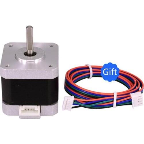 Stepper Motor Nema 17 1.7A 42*40 for CNC Mill Lathe Plasma Router Nema 23 Stepper Motor 1.2Nm 3A 57*56 4-wires 1.5Nm 3A 57*76