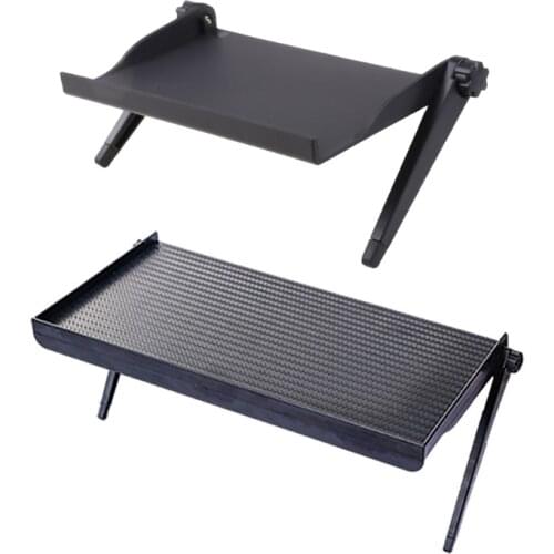 77JF TV Screen Top Shelf Storage Bracket Computer Monitor Foldable Rack Organizer