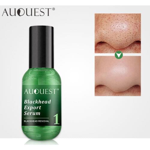AUQUEST Anti Black Dot Face Serum Blackhead Remover Shrink Pore Serum Whitening Oil-Control Skin Care Beauty Cosmetics