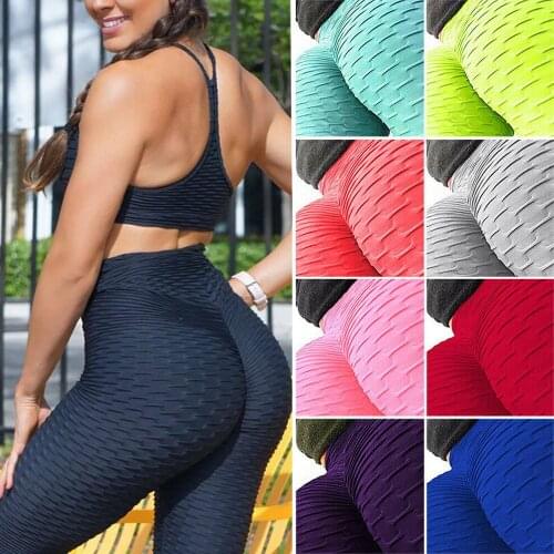 Womens High Waist Yoga Pants Tummy Control Slimming Booty Leggings Workout Running Sports Butt Lift Tights Jogger Trousers