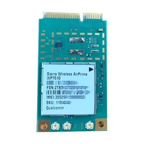 5pcs Sierra Wireless WP7610 4G LTE Cat4 minipcie module 3G HSPA+ support Galileo, Glonass, GPS, BeiDou for America