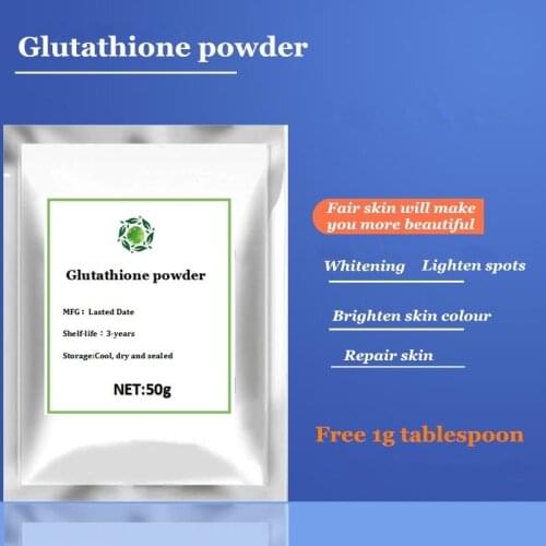 99% Glutathione Powder GSH for Skin Whitening Antioxidant Lightening Spots Supplement Inhibiting Melanin Formation