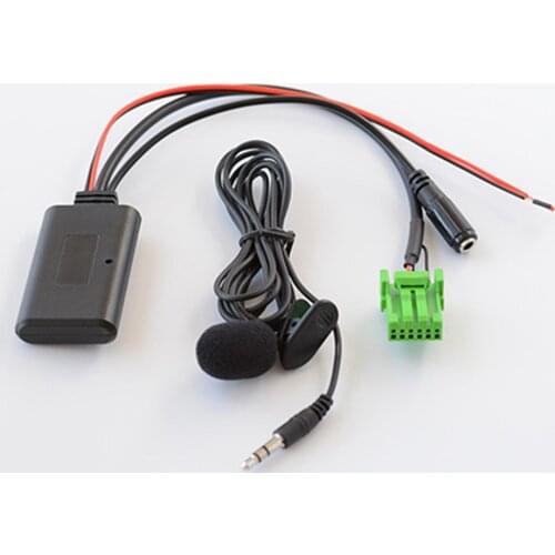 Car Bluetooth 5.0 AUX Audio HIFI Cable Adaptor Microphone For Honda Acura RDX Tsx Car Bluetooth Kit