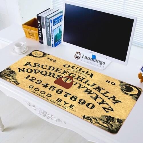 Large Size Gaming Mouse Pad PC Computer Gamer Mousepad Desk Mat Locking Edge for CS GO LOL Dota Board ouija Carpets