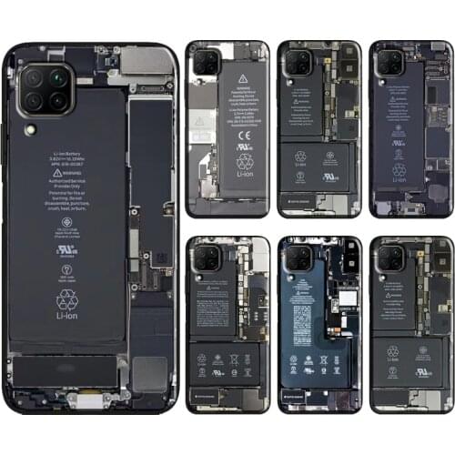 Motherboard Circuit board Case For Huawei Mate 20 Pro P Smart Z 2019 2021 Cover For Huawei P20 P30 P40 Lite Fundas