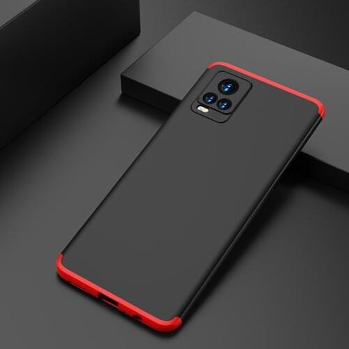 Case For VIVO V20 360 Degree Full Protection Hard Matte Lens Protector Cover For VIVO V20 SE Couqe Fundas