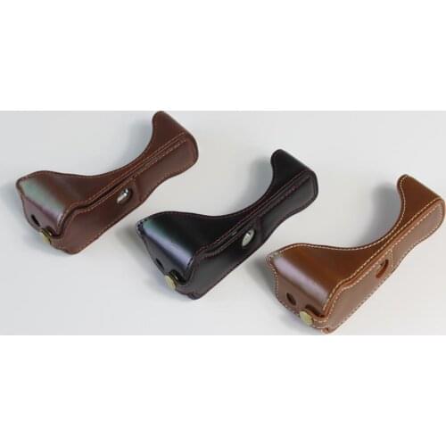 PU Leather case bag For Canon G7XIII G7X3 G7X M3 portable camera bag shell With Battery Opening