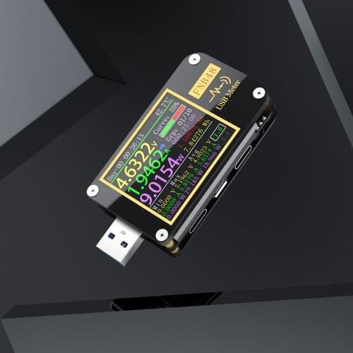 FNB48 PD trigger Voltmeter ammeter Current and Voltmeter USB tester QC4 + PD3.0 2.0 PPS fast charging protocol capacity test