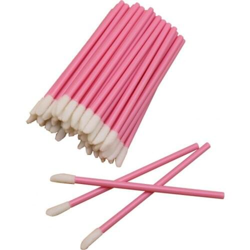 50Pcs Lip Brush Lipstick Disposable Gloss Wands Applicator Stick Makeup Tool Skin-Friendly and not Blooming For Lip Glaze