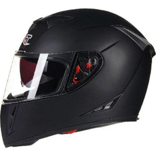 GXT Motorcycle Helmet Double lens Full Face Casco Moto Double Visor Racing Motocross Helmet Casco Modular Moto Helmet Motorbike