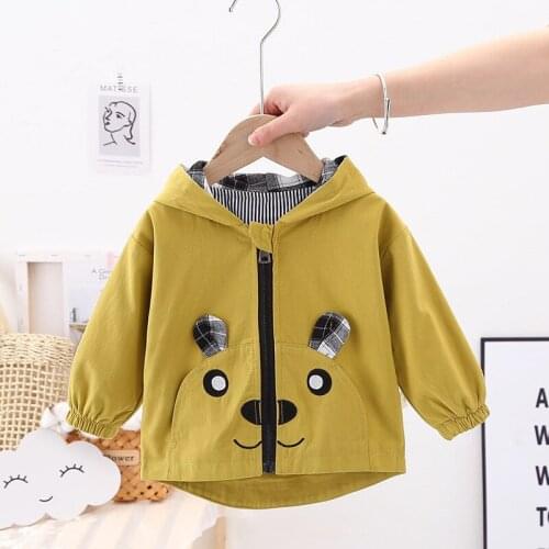 Spring and Autumn New Boys Jacket 2021 Western-style Baby Boy Cartoon Jacket Baby Child Spring Boy Spring Top Baby Clothes