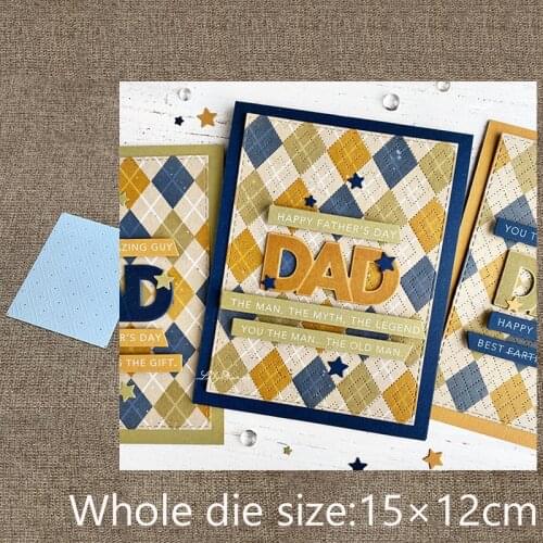 New Design Craft Metal stencil mold Cutting Dies LATTICE PLATE decoration scrapbook die cuts Album Paper Card Craft Embossing