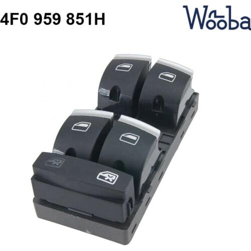New Power Electric Control Master Window Switch For Audi A3 8P Q7 A4 A6 RS3 S3 2007-2015 4F0959851H