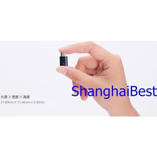 Original XiaoMi male Type-C to female Micro-USB Connector Cable Adapter Charging Converter for HuaWei Oppo Vivo Galaxy8 10 Note9